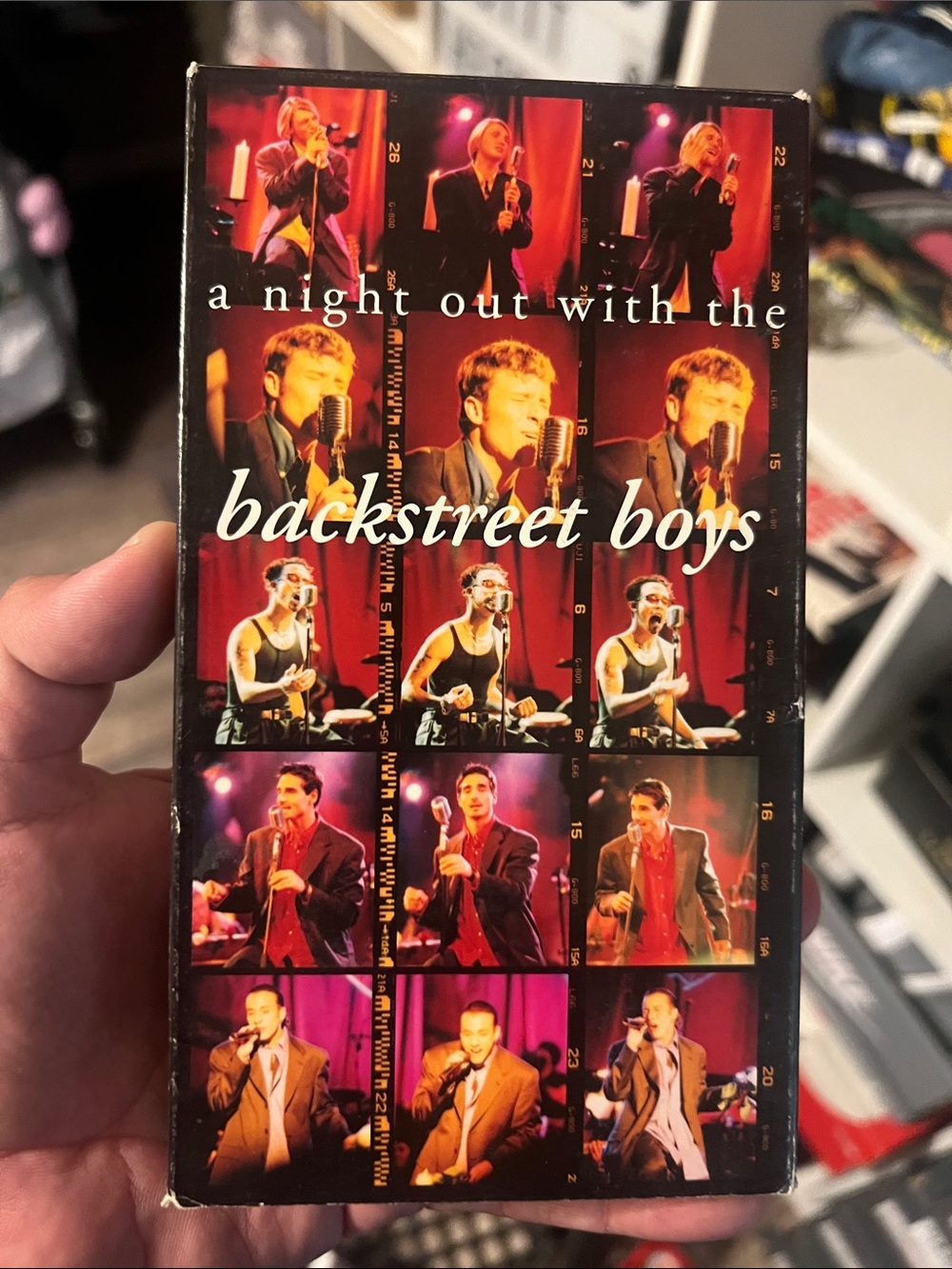 A Night Out with the Backstreet Boys VHS
